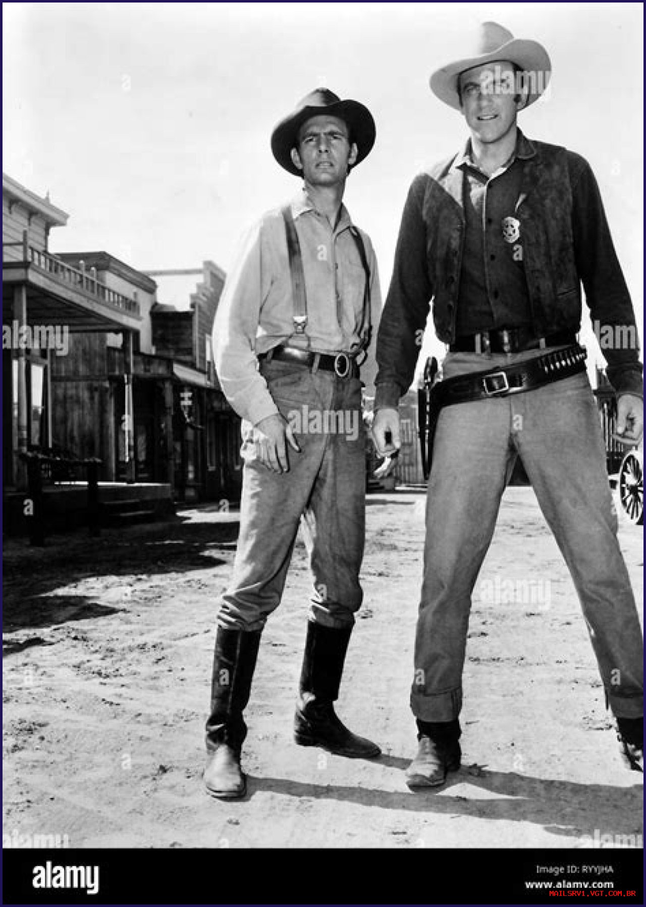 Did James Arness and Dennis Weaver get along?